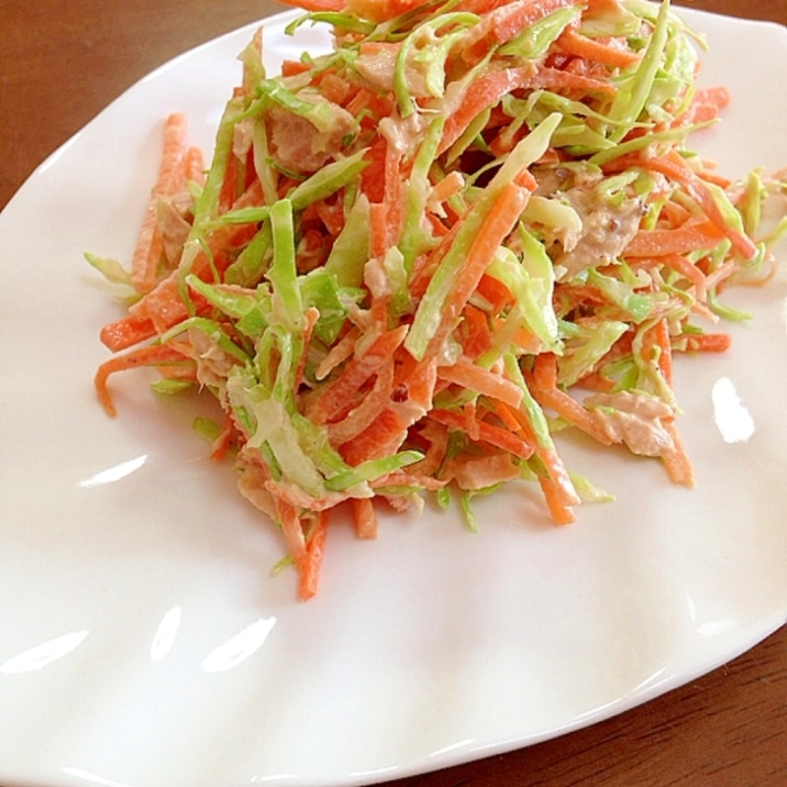 人参とキャベツとツナのサラダ レシピ 作り方 By Tukuyo93 楽天レシピ